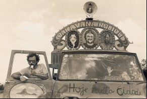 José Wilker em cena no longa "Bye Bye Brasil"
